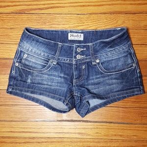 Mudd jean shorts junior size 1